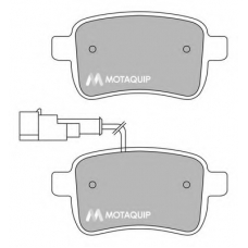 LVXL1676 MOTAQUIP Комплект тормозных колодок, дисковый тормоз
