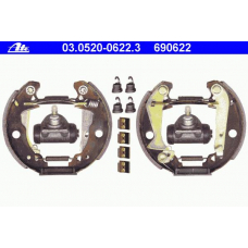 03.0520-0622.3 ATE Комплект тормозных колодок