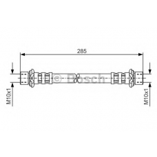 1 987 476 725 BOSCH Тормозной шланг