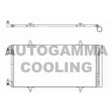 103226 AUTOGAMMA Конденсатор, кондиционер