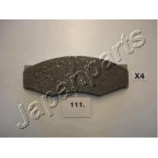 PA-111P JAPANPARTS Комплект высокоэффективных тормозных колодок