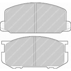 FDB226 FERODO Комплект тормозных колодок, дисковый тормоз