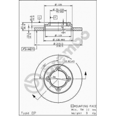 08.5741.20 BREMBO Тормозной диск