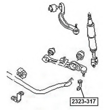 2323-317 ASVA Тяга / стойка, стабилизатор