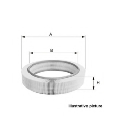 EAF3167.20 OPEN PARTS Воздушный фильтр