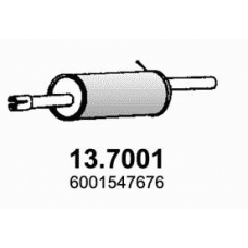 13.7001 ASSO Глушитель выхлопных газов конечный