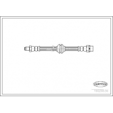 19026636 CORTECO Тормозной шланг