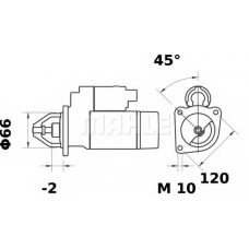 MS 283 MAHLE Стартер