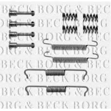 BBK6177 BORG & BECK Комплектующие, колодки дискового тормоза