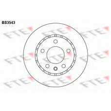 BS3543 FTE Тормозной диск