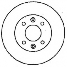 561257BC BENDIX Тормозной диск