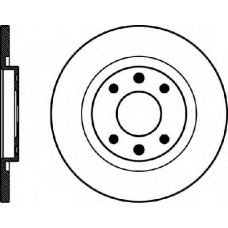 MDC1011 MINTEX Тормозной диск