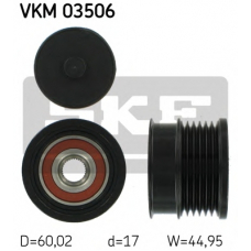 VKM 03506 SKF Механизм свободного хода генератора