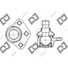 DB1265 DJ PARTS Несущий / направляющий шарнир