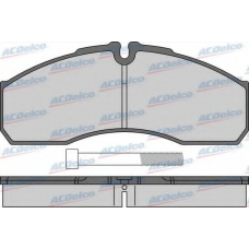 AC0581462D AC Delco Комплект тормозных колодок, дисковый тормоз