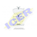 180815 ICER Комплект тормозных колодок, дисковый тормоз