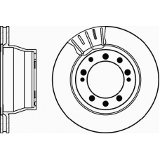 MDC1355 MINTEX Тормозной диск