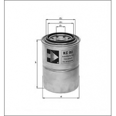 KC 236 KNECHT Топливный фильтр