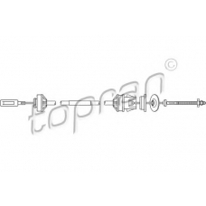 722 114 TOPRAN Трос, управление сцеплением
