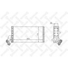 10-35004-SX STELLOX Теплообменник, отопление салона