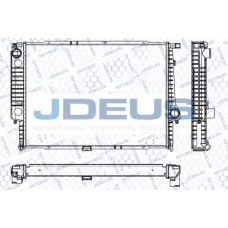 RA0050430 JDEUS Радиатор, охлаждение двигателя