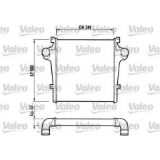 816733 VALEO Интеркулер