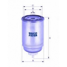 FI 7111/2 UNICO FILTER Топливный фильтр