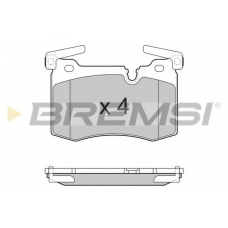 BP3388 BREMSI Комплект тормозных колодок, дисковый тормоз