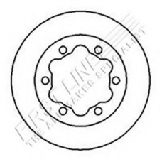 FBD1248 FIRST LINE Тормозной диск