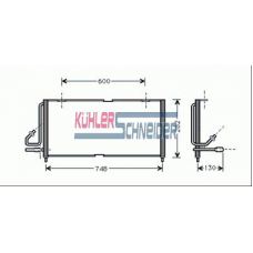 5320411 KUHLER SCHNEIDER Конденсатор, кондиционер