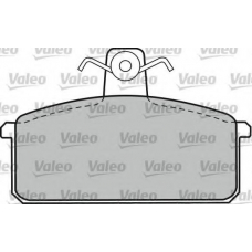540432 VALEO Комплект тормозных колодок, дисковый тормоз