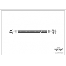 19030517 CORTECO Тормозной шланг