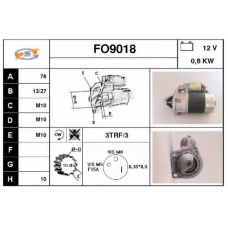 FO9018 SNRA Стартер