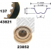 23812 MAPCO Комплект ремня грм