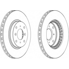 DDF516-1 FERODO Тормозной диск