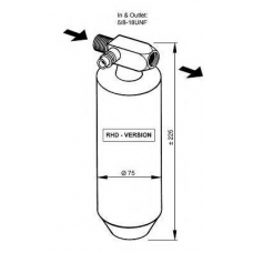 33079 NRF Осушитель, кондиционер