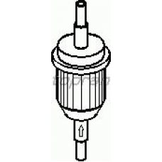 104 123 TOPRAN Топливный фильтр