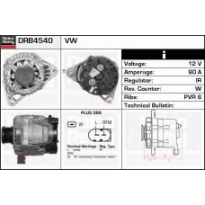 DRB4540 DELCO REMY Генератор