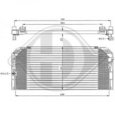 8661601 DIEDERICHS Конденсатор, кондиционер