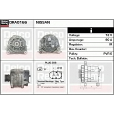 DRA0166 DELCO REMY Генератор