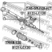 TRKB-120 FEBEST Пыльник, рулевое управление