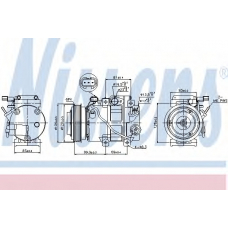 89305 NISSENS Компрессор, кондиционер