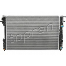 208 061 TOPRAN Радиатор, охлаждение двигателя