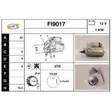 FI9017 SNRA Стартер