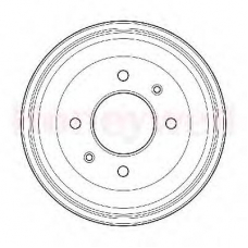 329148B BENDIX Тормозной барабан