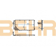 7004103 BEHR Condenser