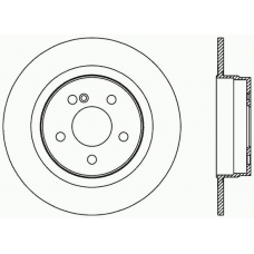 BDR2395.10 OPEN PARTS Тормозной диск