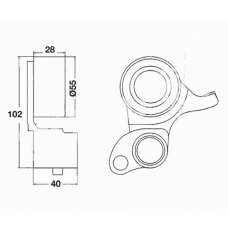 ITB-6416 IPS Parts Устройство для натяжения ремня, ремень грм