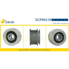 SCP90134.1 SANDO Ременный шкив, генератор