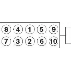 22-53008B GOETZE Комплект болтов головки цилидра